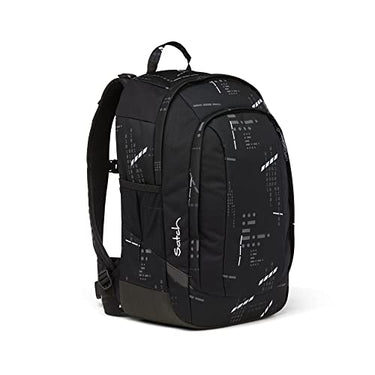 Satch Unisex Kids Air Ninja Matrix Backpack, Black, Reflective (Multicolor), One Size on Sale